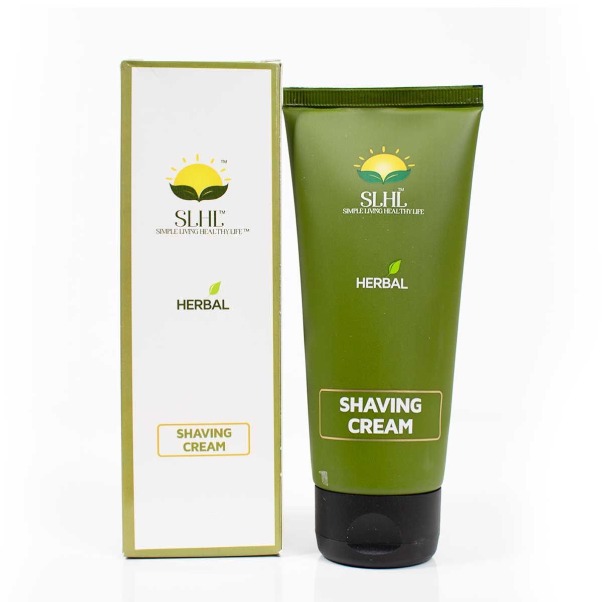 Simple Living Healthy Life Herbal Shaving Cream 3.4oz Skull Shaver CA