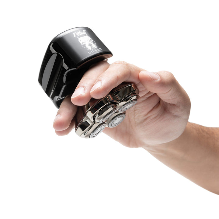 Pitbull Silver PRO Head and Face Shaver Skull Shaver CA
