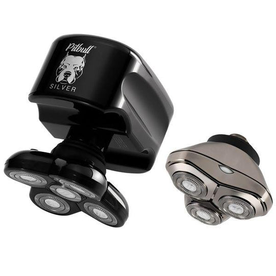 Pitbull Silver Plus Head and Face Shaver – Skull Shaver CA